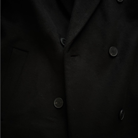 ZARA EXTRA LONG WOOL BLEND COAT - Picture 3 of 5